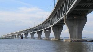 PM Hasina Sheikh Hasina inaugurates the first ever six lane bridge of the country