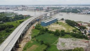PM Hasina Sheikh Hasina inaugurates the first ever six lane bridge of the country