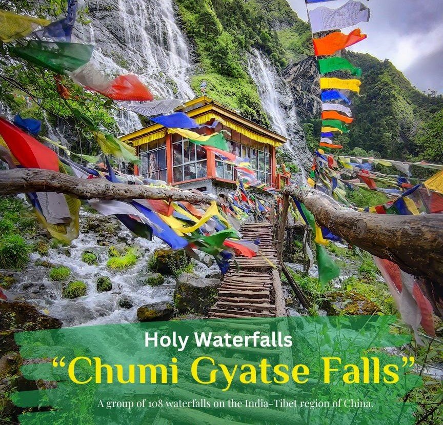 PICTURE OF THE DAY : CHUMI GYATSE, A SERIES OF 108 WATERFALLS, TAWANG ...